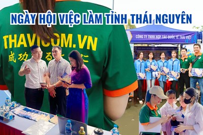 Thái Việt góp mặt tại Tháng cao điểm kết nối cung - cầu lao động tỉnh Thái Nguyên năm 2024